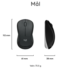 Logitech Tastatur|Gaming Tastatur|MK540 Trådløst tastatur og mus