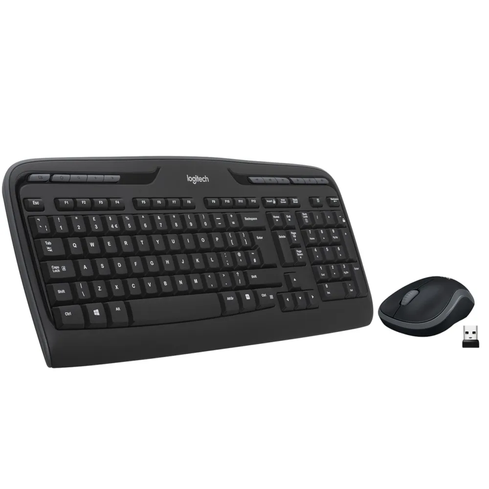 Logitech Tastatur|Gaming Tastatur|MK330 trådløst tastatur og mus