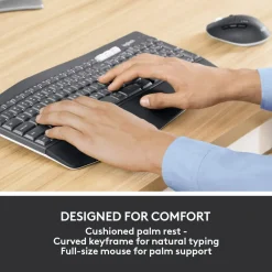 Logitech Datatilbehør|Tastatur|MK850 Trådløst tastatur og mus