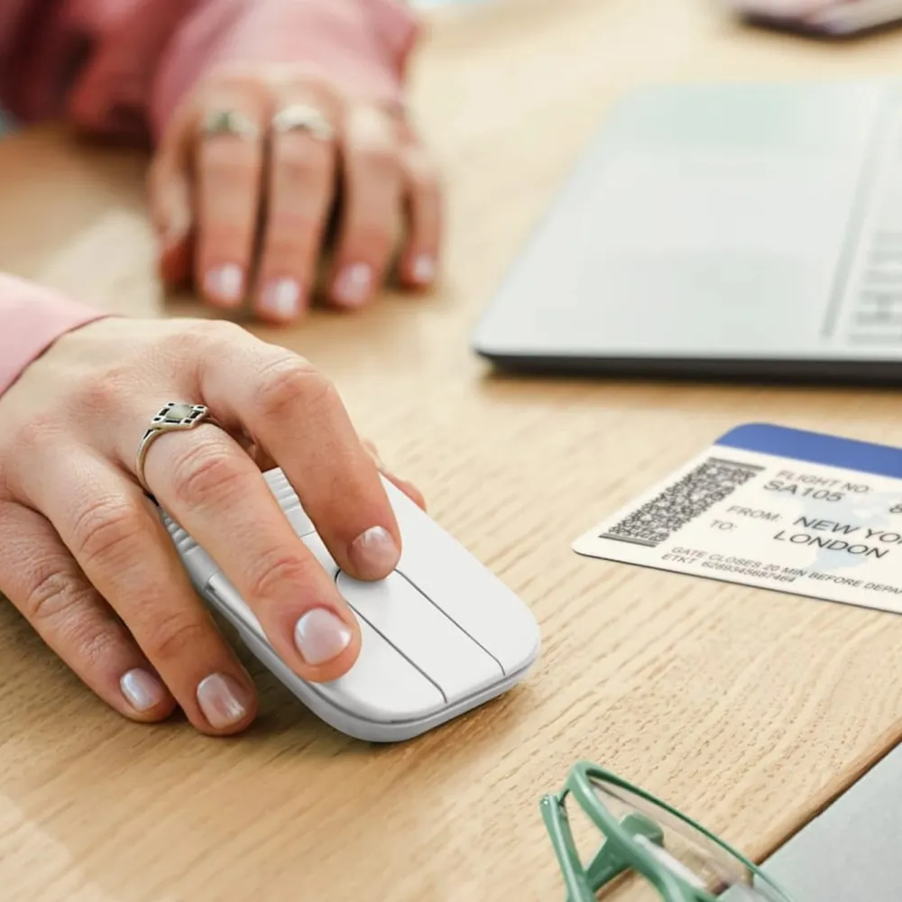 Logitech Datamus|Mobi Fold sammenleggbar trådløs mus