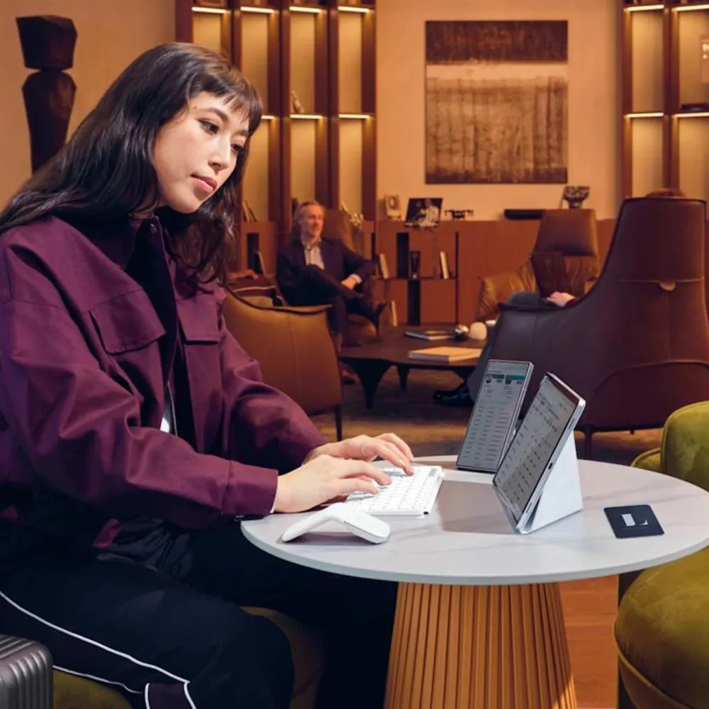 Logitech Datamus|Mobi Fold sammenleggbar trådløs mus