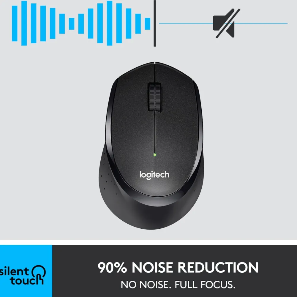 Logitech Datamus|M330 Silent Stille trådløs mus