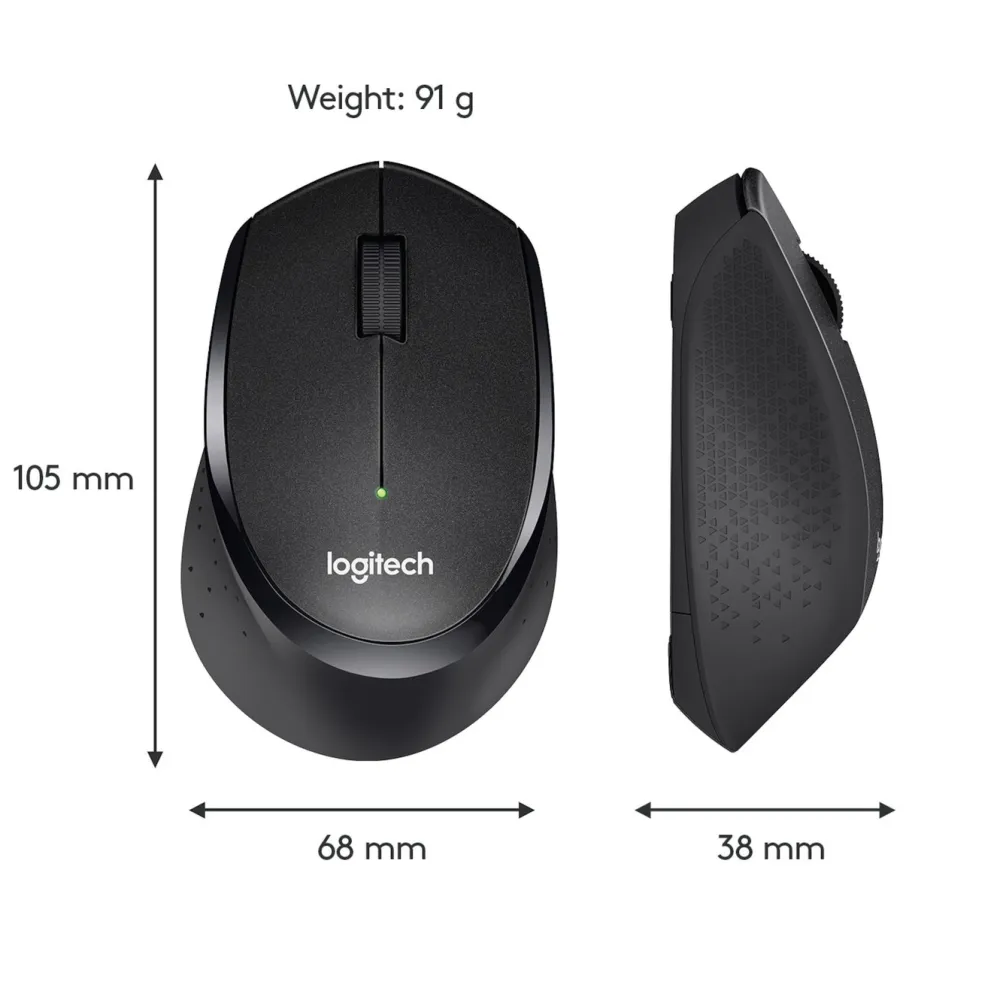 Logitech Datamus|M330 Silent Stille trådløs mus