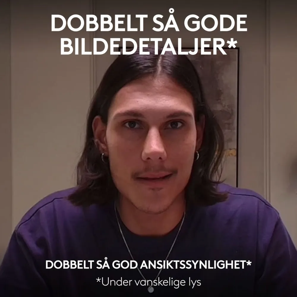 Logitech Hjemmekontor|Webkameraer|MX Brio 4K Webkamera