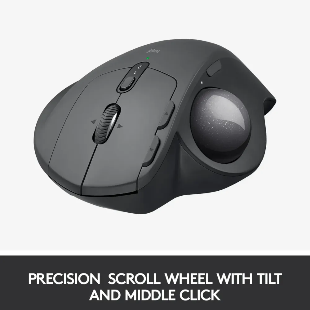 Logitech Datatilbehør|Datamus|MX Ergo Trådløs styrekule