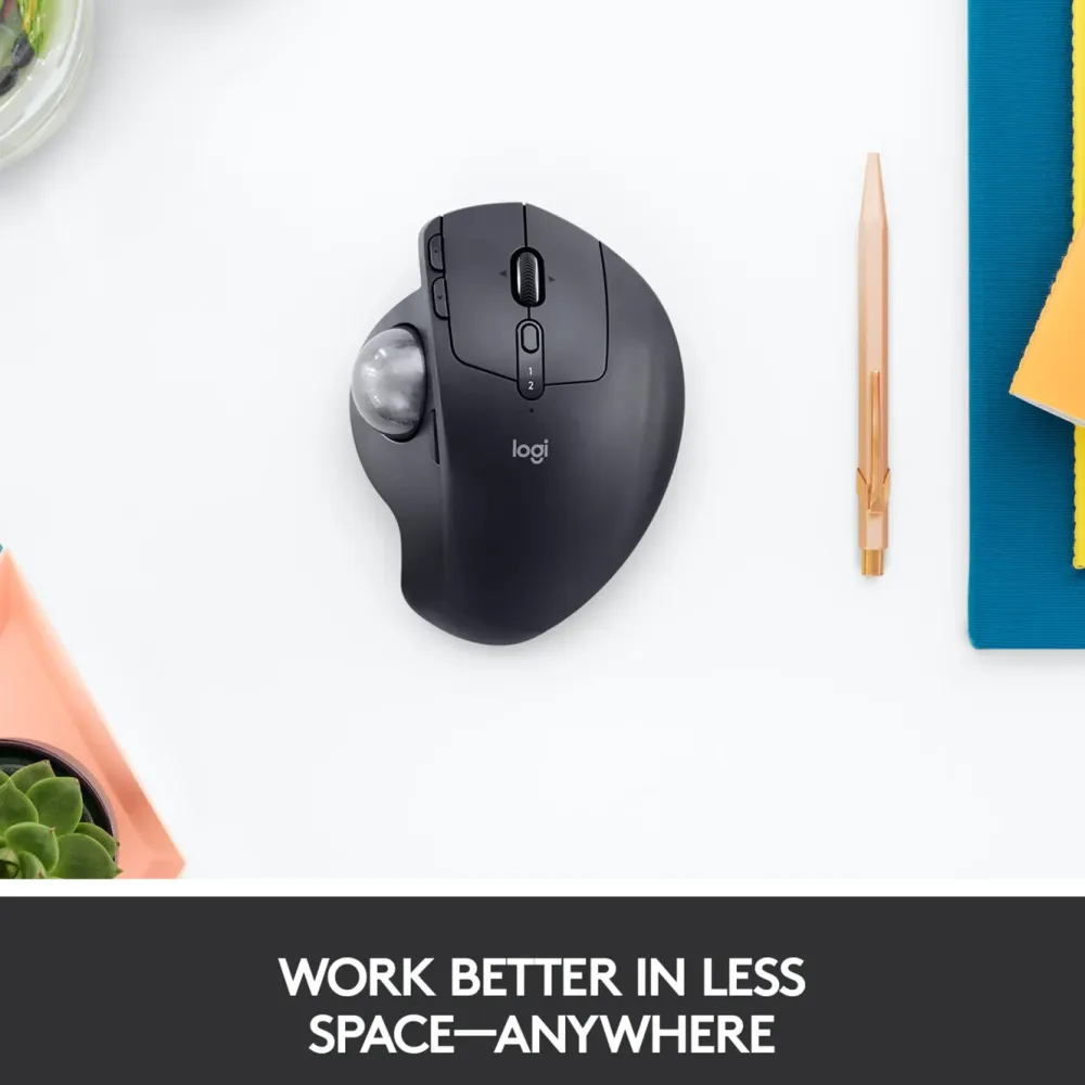 Logitech Datatilbehør|Datamus|MX Ergo Trådløs styrekule