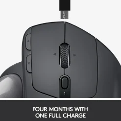 Logitech Datatilbehør|Datamus|MX Ergo Trådløs styrekule