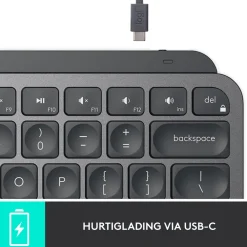Logitech Tastatur|Gaming Tastatur|MX Keys Mini Trådløst tastatur Grå