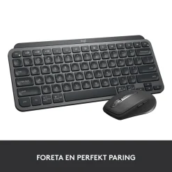 Logitech Tastatur|Gaming Tastatur|MX Keys Mini Trådløst tastatur Grå