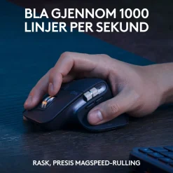 Logitech Tastatur|Gaming Tastatur|MX Keys S COMBO Trådløst tastatur og Mus