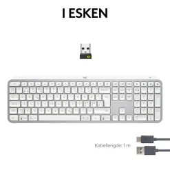 Logitech Tastatur|Gaming Tastatur|MX Keys S Trådløst tastatur