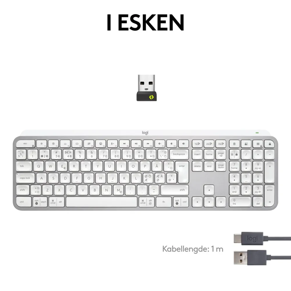 Logitech Tastatur|Gaming Tastatur|MX Keys S Trådløst tastatur