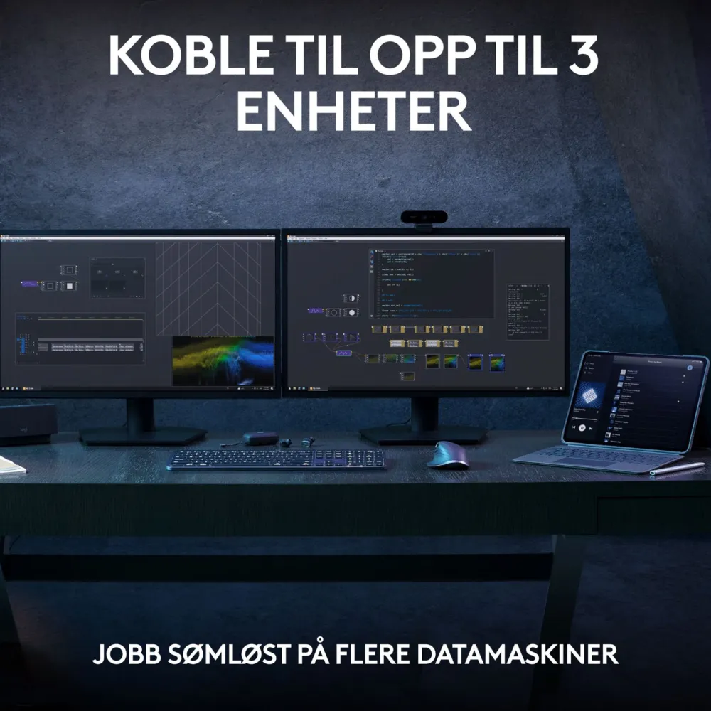 Logitech Tastatur|Gaming Tastatur|MX Keys S Trådløst tastatur