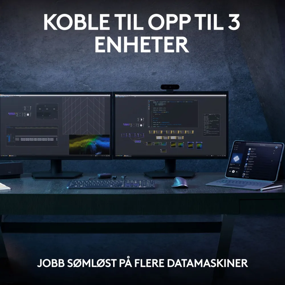Logitech Lagring|Tegnebrett|MX Keys S Trådløst tastatur