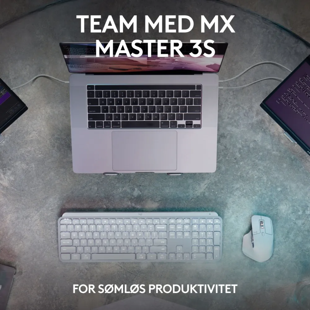Logitech Lagring|Tegnebrett|MX Keys S Trådløst tastatur