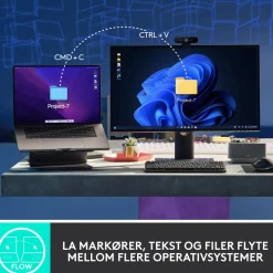 Logitech Datatilbehør|Ergonomi|Mx Master 3s Trådløs datamus