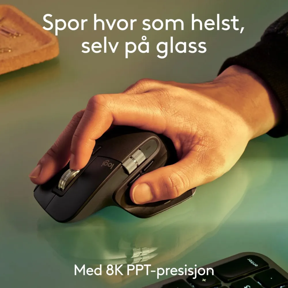 Logitech Datatilbehør|Ergonomi|Mx Master 3s Trådløs datamus