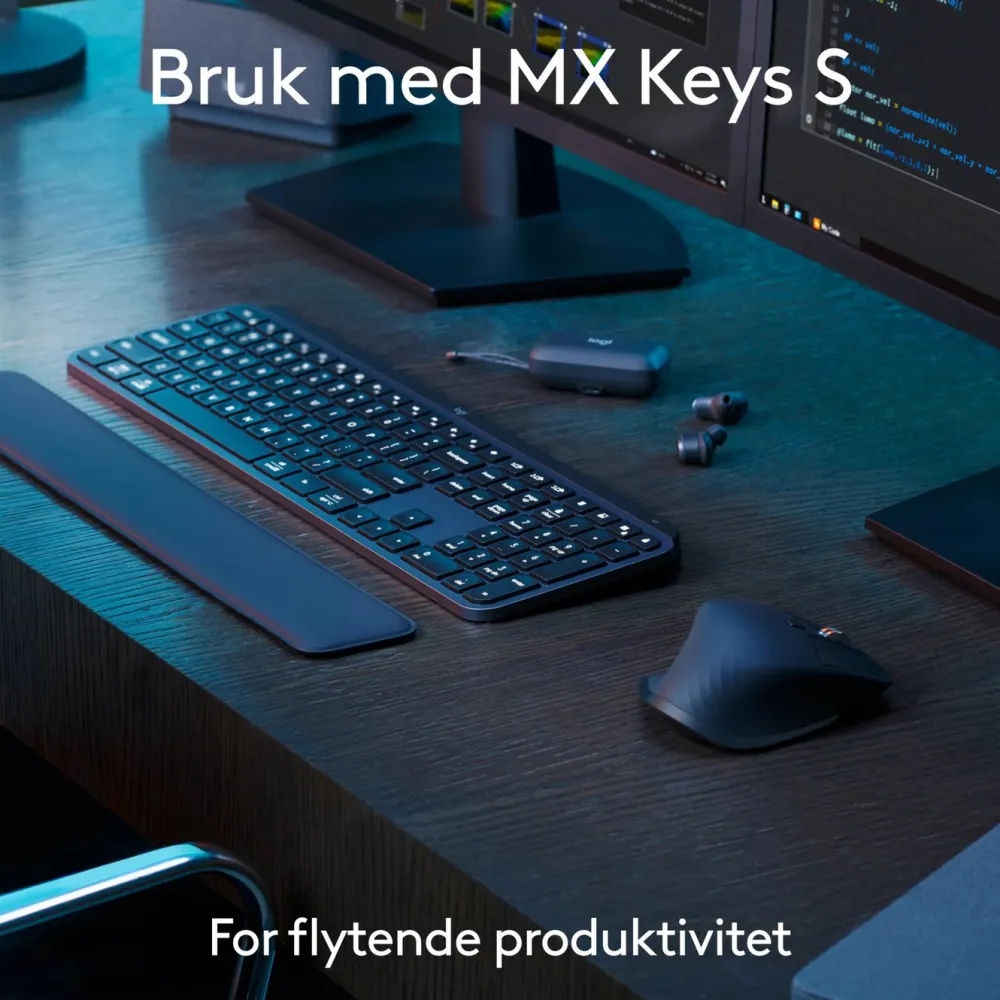 Logitech Datatilbehør|Ergonomi|Mx Master 3s Trådløs datamus