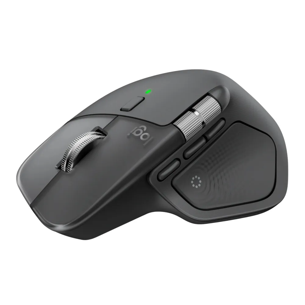 Logitech Datatilbehør|Ergonomi|MX Master 4 Trådløs ergonomisk mus Graphite