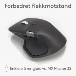 Logitech Datatilbehør|Ergonomi|MX Master 4 Trådløs ergonomisk mus Graphite