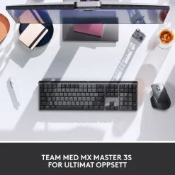 Logitech Tastatur|Gaming Tastatur|Mx Mechanical Mekanisk tastatur Brown Tactile Quiet