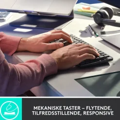 Logitech Lagring|Tegnebrett|Mx Mechanical Mini Trådløst mekanisk tastatur Brown Tactile Quiet