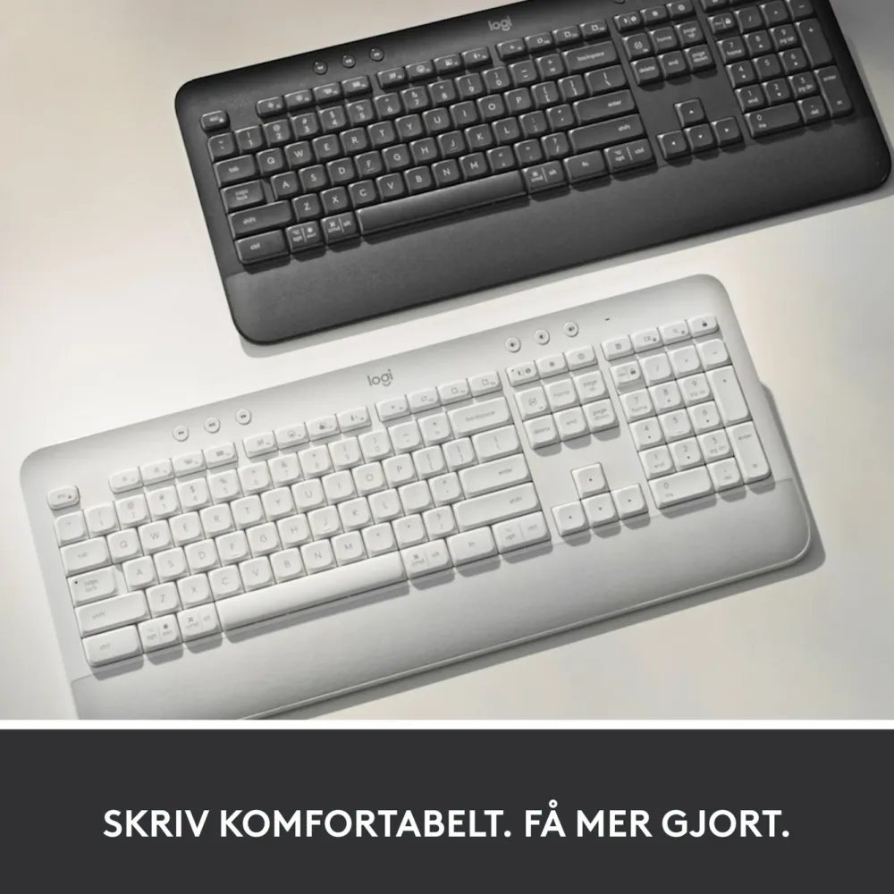 Logitech Tastatur|Gaming Tastatur|Signature K650 Trådløst tastatur Graphite