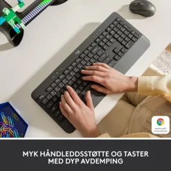 Logitech Tastatur|Gaming Tastatur|Signature K650 Trådløst tastatur Graphite