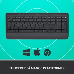 Logitech Tastatur|Gaming Tastatur|Signature K650 Trådløst tastatur Graphite