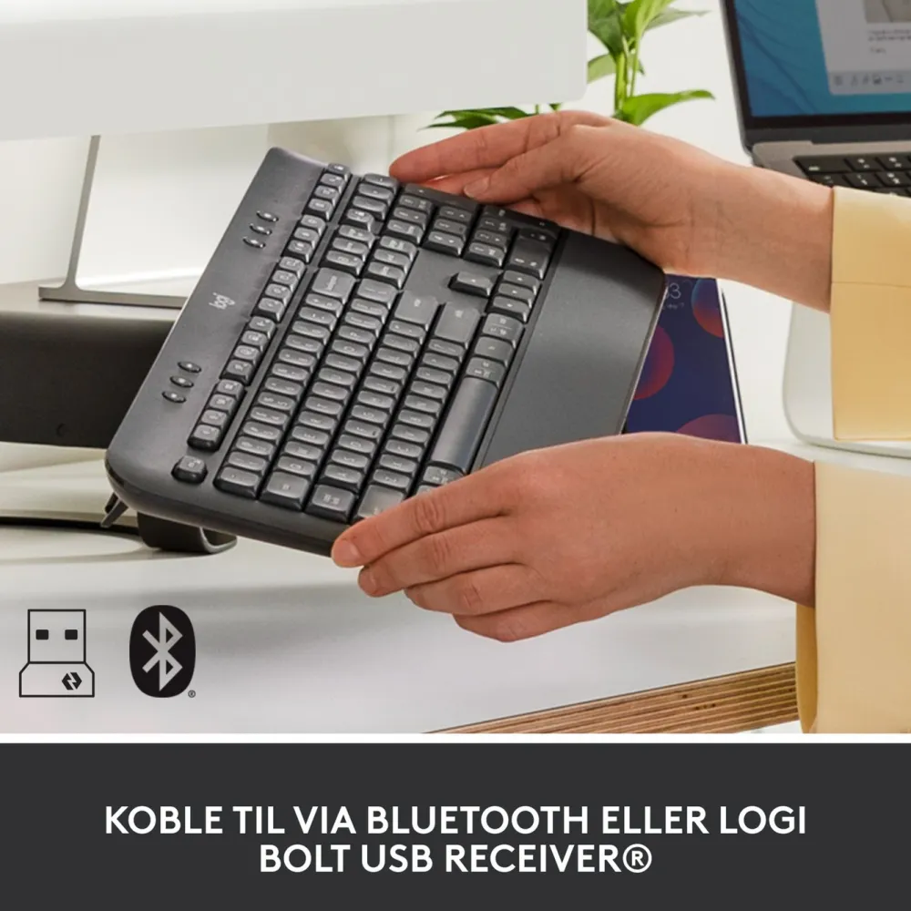 Logitech Tastatur|Gaming Tastatur|Signature K650 Trådløst tastatur Graphite