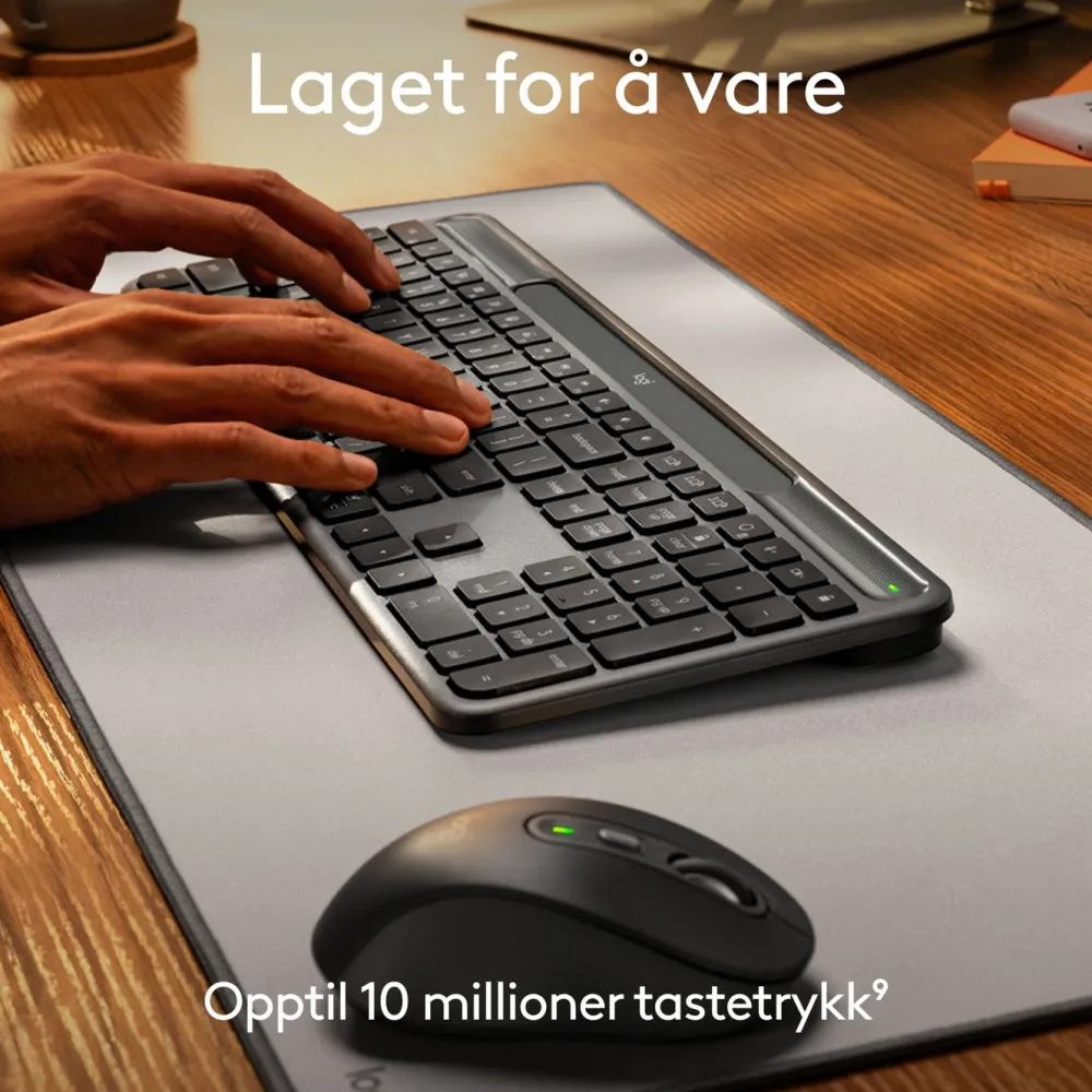 Logitech Tastatur|Gaming Tastatur|Signature Slim Solar+ Trådløst tastatur