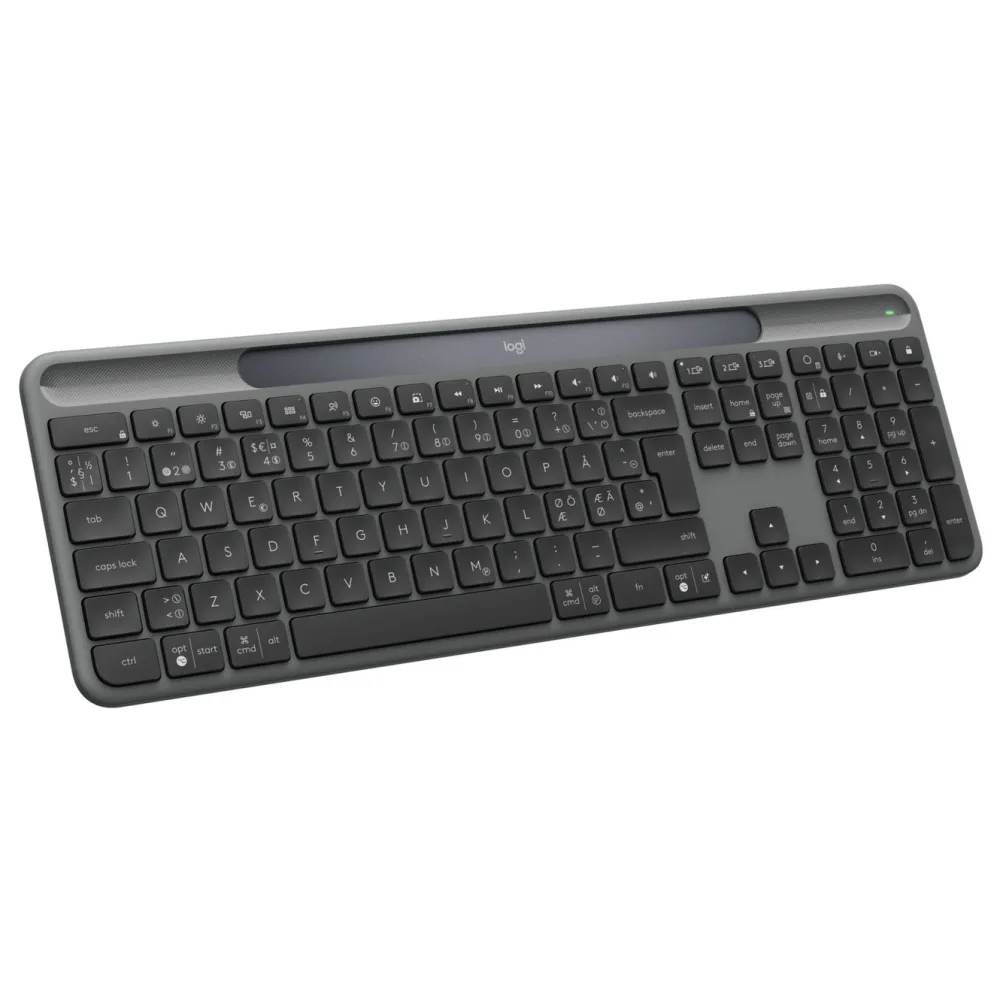 Logitech Tastatur|Gaming Tastatur|Signature Slim Solar+ Trådløst tastatur