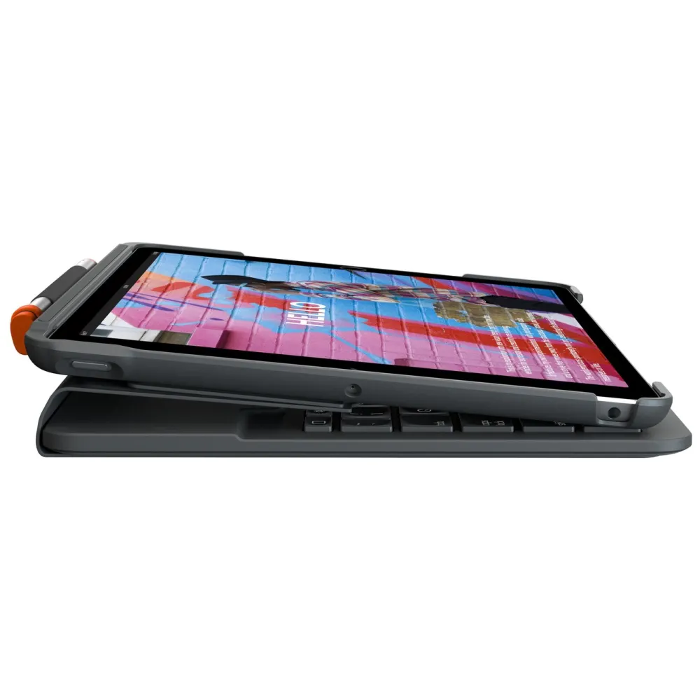 Logitech Tastatur|Gaming Tastatur|Slim Folio Tastaturetui for iPad 10,2", Air 3. gen og Pro 10,5"