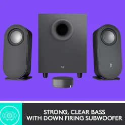 Logitech Høyttaler|Datahøyttaler|Z407 Høyttalersystem med subwoofer
