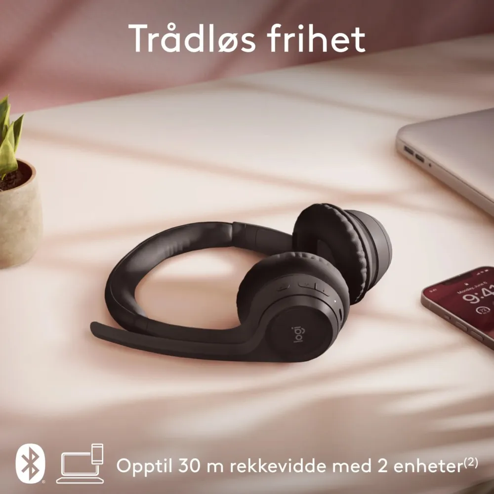 Logitech Dataheadset|Hodetelefoner Og Hodesett|Zone 300 Trådløst headset