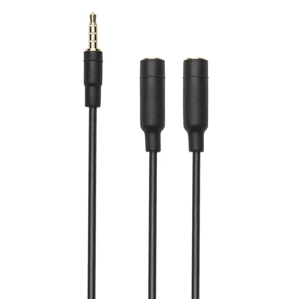 Luxorparts Hodetelefoner Og Hodesett|Adapter for dataheadset til mobil, konsoll og datamaskin Svart
