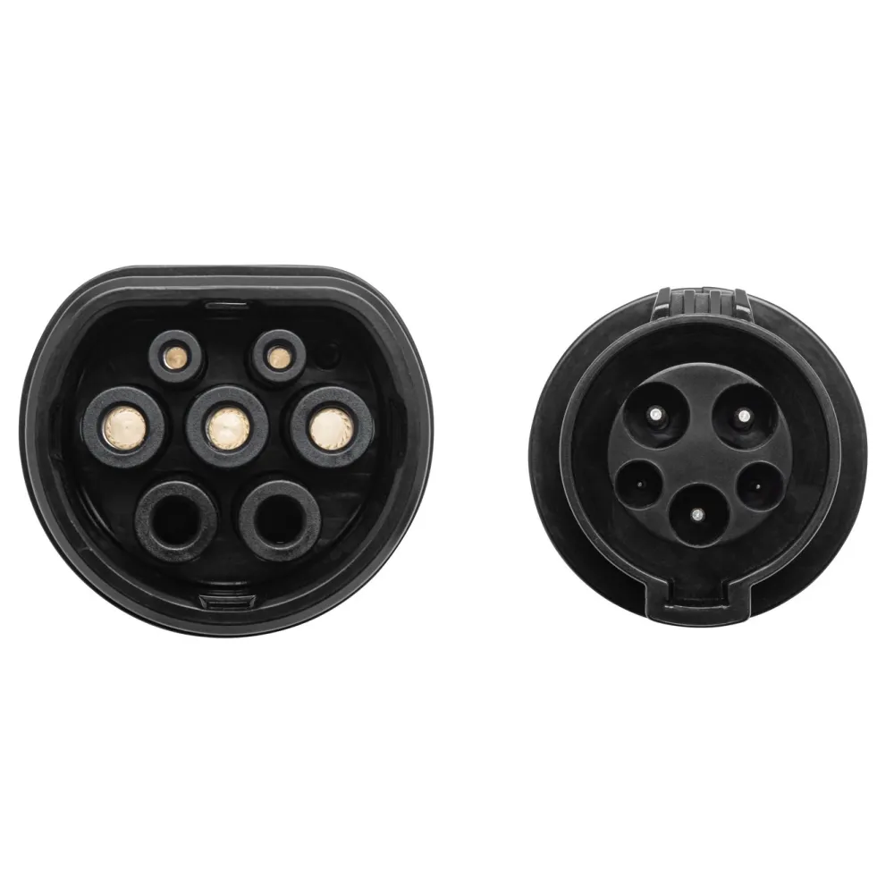 Luxorparts Biltilbehør|Adapter til ladekabel Type 1 til Type 2