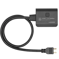 Luxorparts Hdmi|Kabler Og Adaptere|Aktiv HDMI-splitter 2-veis
