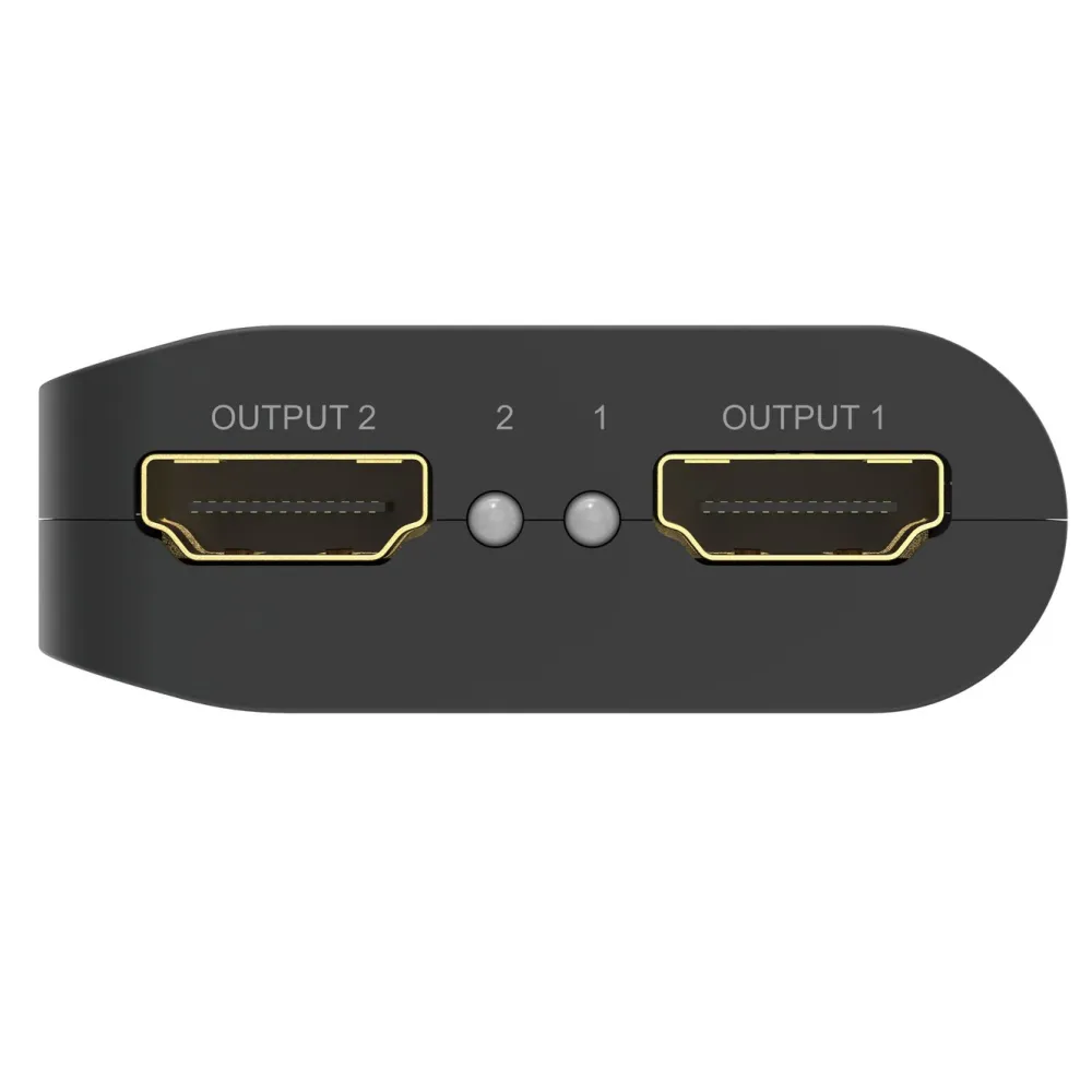 Luxorparts Hdmi|Kabler Og Adaptere|Aktiv HDMI-splitter 2-veis