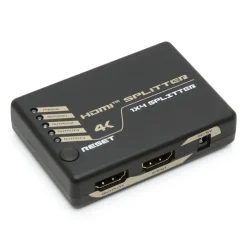 Luxorparts Hdmi|Kabler Og Adaptere|Aktiv HDMI-splitter 4-veis