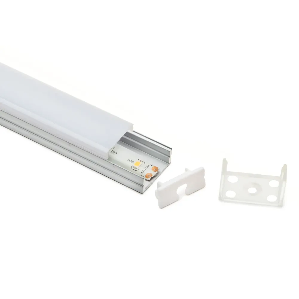 Luxorparts Lyslenker|Taklamper|Aluminiumsprofil - utenpåliggende for LED-lister