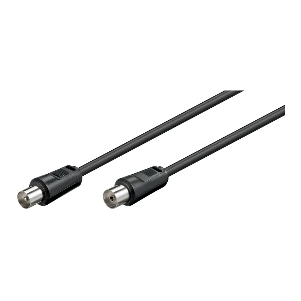 Luxorparts Kabler Til Tv|Antennekabel – svart 0,5 m