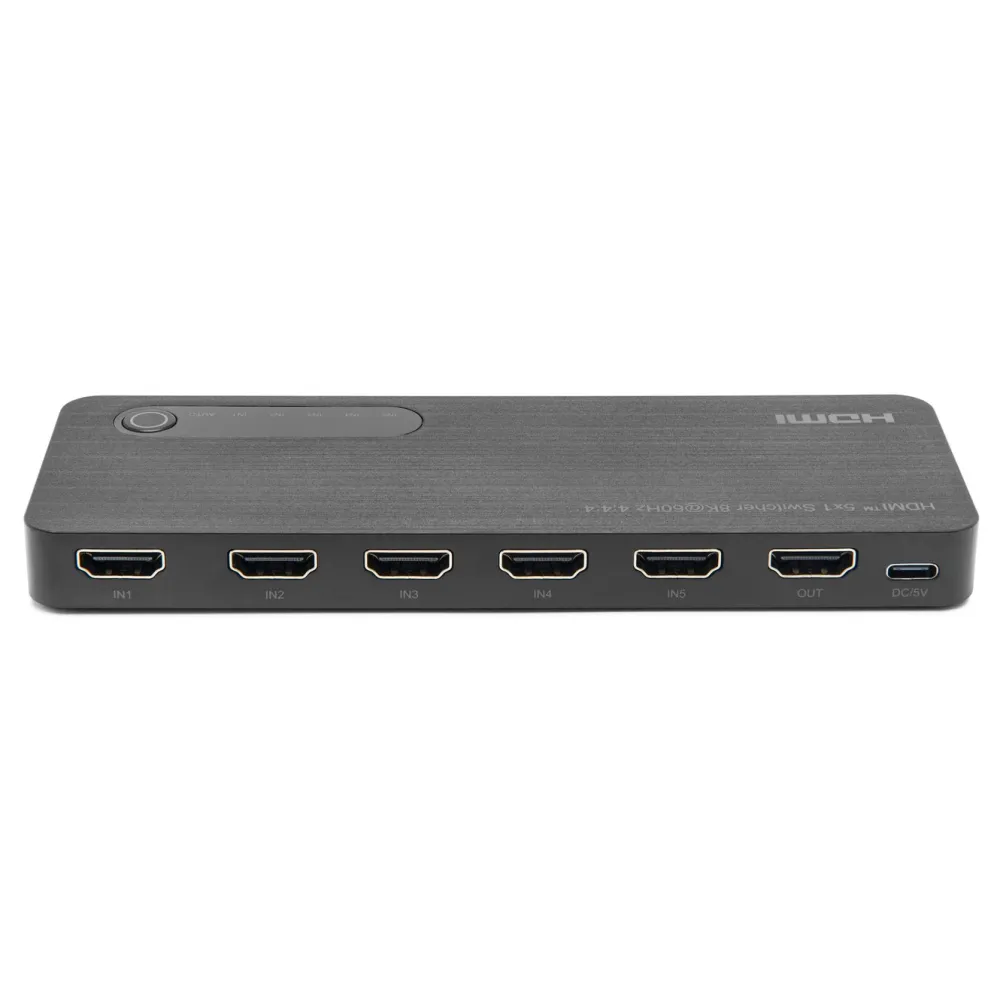 Luxorparts Lagring|Tegnebrett|Automatisk HDMI-switch 8K 5-veis
