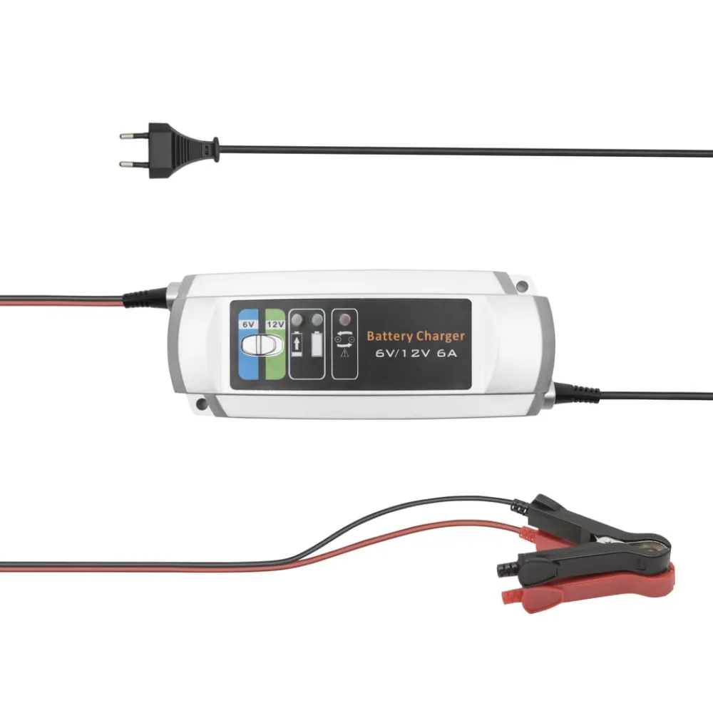Luxorparts Biltilbehør|Batteriladere|Batterilader, 6 A