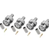 Luxorparts Kabler Til Tv|Måleinstrumenter|BNC-hannkontakt for krymping 4-pk.