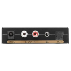 Luxorparts Lyd- & Videokabler|Digital-til-analog omformer med switch