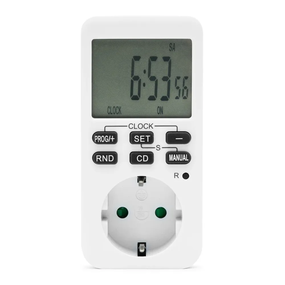 Luxorparts Sterkstrøm|Digital timer 7 døgn