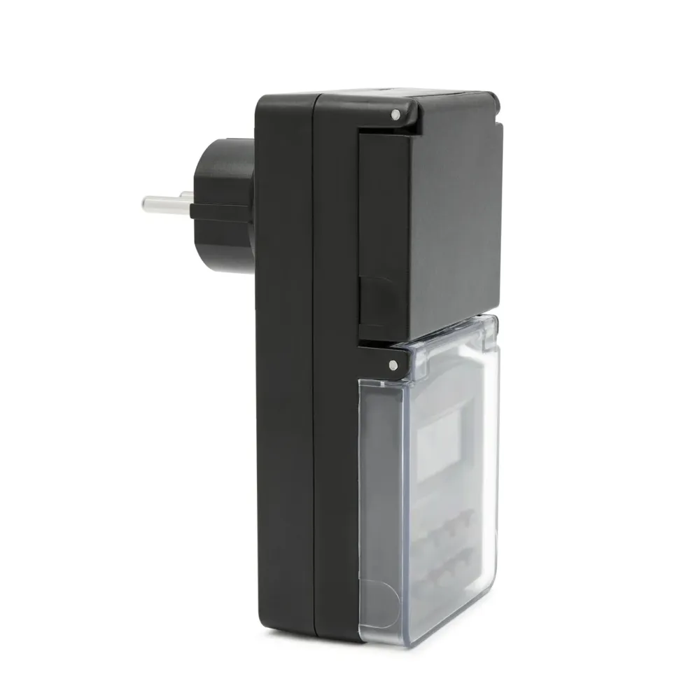 Luxorparts Sterkstrøm|Digital timer 7 døgn for utendørsbruk