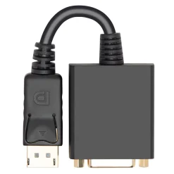 Luxorparts Kabler For Lyd|Kabler For Nettverk|DisplayPort til DVI-adapter