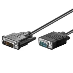 Luxorparts Kabler Til Datamaskin|Kabler Og Adaptere|DVI-A til VGA-kabel 1,8 m
